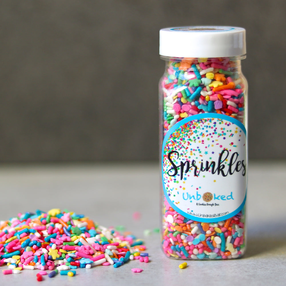 Unbaked's Custom Bright Sprinkles Mix